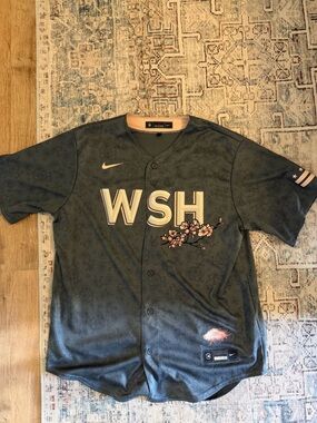 Nike Washington Nationals Limited Edition Cherry Blossom Baseball Jersey